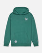 Green hoodie on a light gray background#color_deep-sea