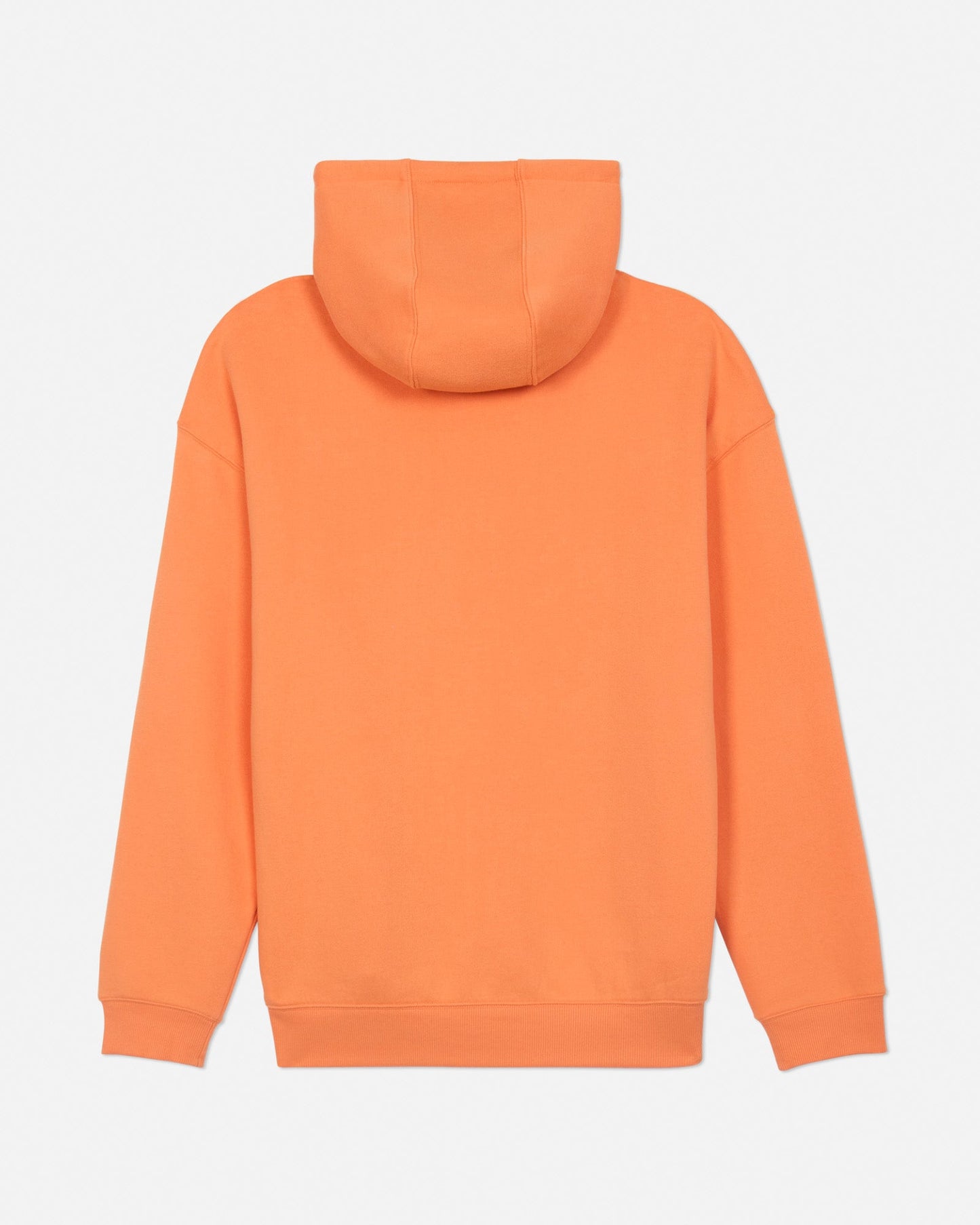 Orange hoodie on a light gray background#color_muskmelon