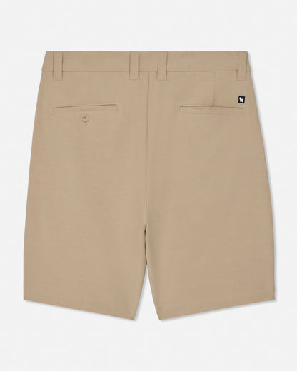 Back of khaki hybrid short#color_khaki