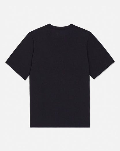 Black t-shirt on a white background#color_black