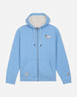 Front of Carolina Blue sherpa-lined full-zip sweatshirt#color_carolina-blue