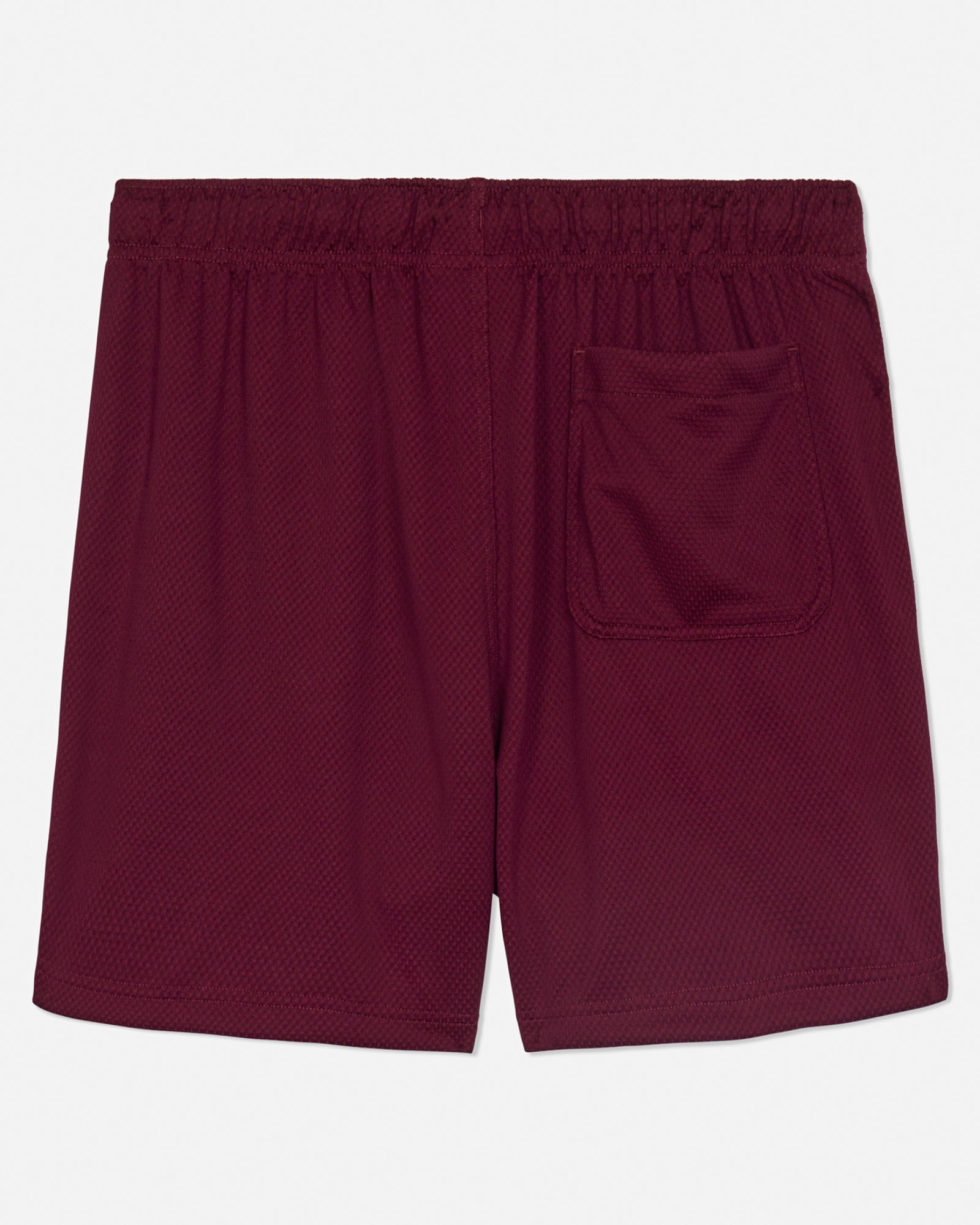 Back of windsor wine men's dot mesh shorts#color_windsor-wine