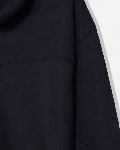 Close-up of a black fabric texture with a white background#color_black