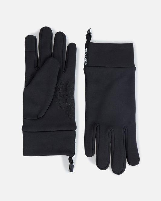 Pair of black gloves