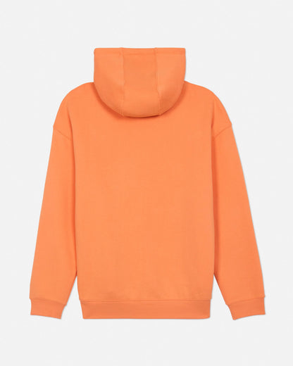 Orange hoodie on a light gray background#color_muskmelon
