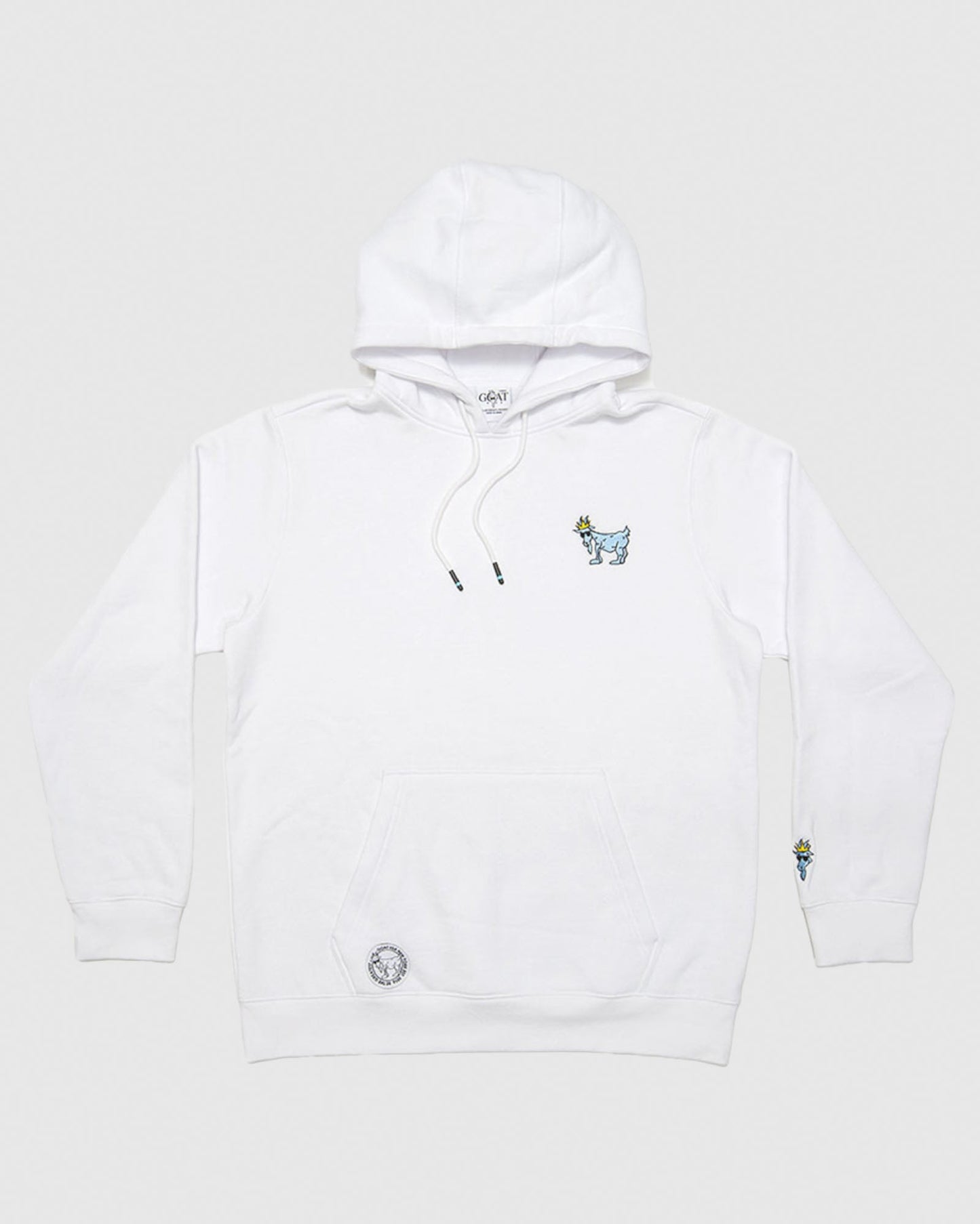 Front of white OG Hooded Sweatshirt#color_white