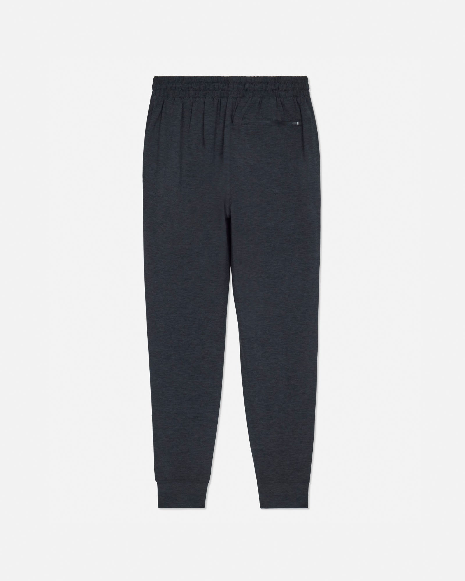 Dark gray jogger pants on a white background#color_space-dye-black