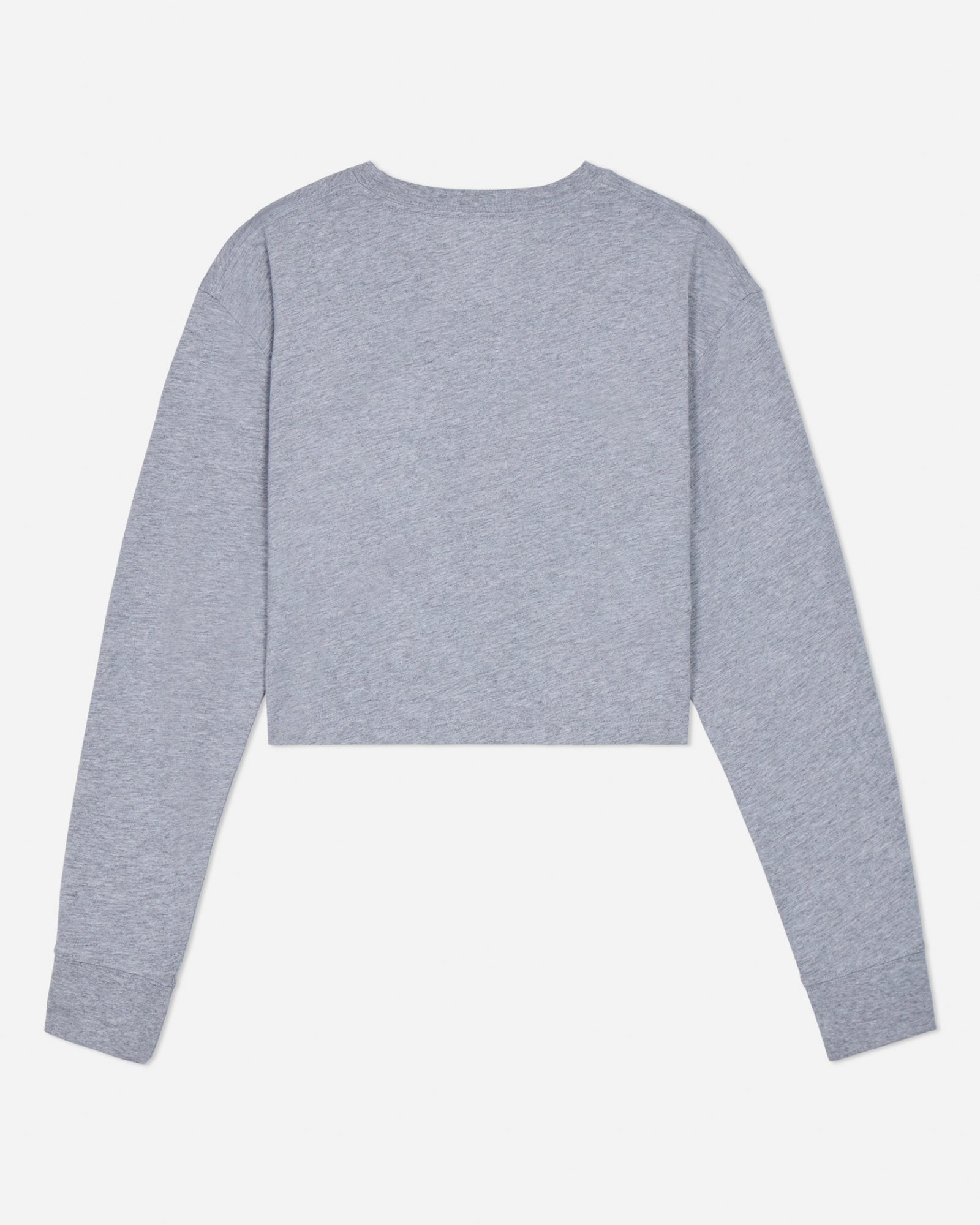 Gray long sleeve on a light gray background