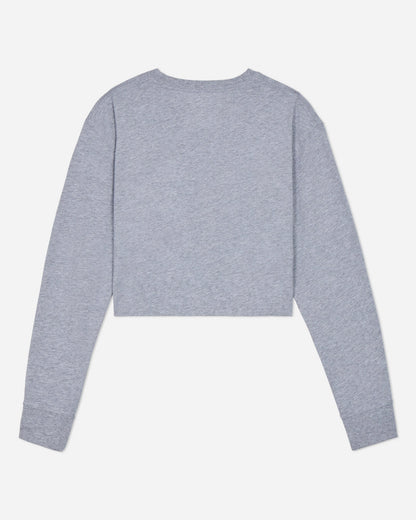 Gray long sleeve on a light gray background