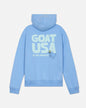 Back of carolina blue oversized hoodie with GOAT USA graphic#color_carolina-blue